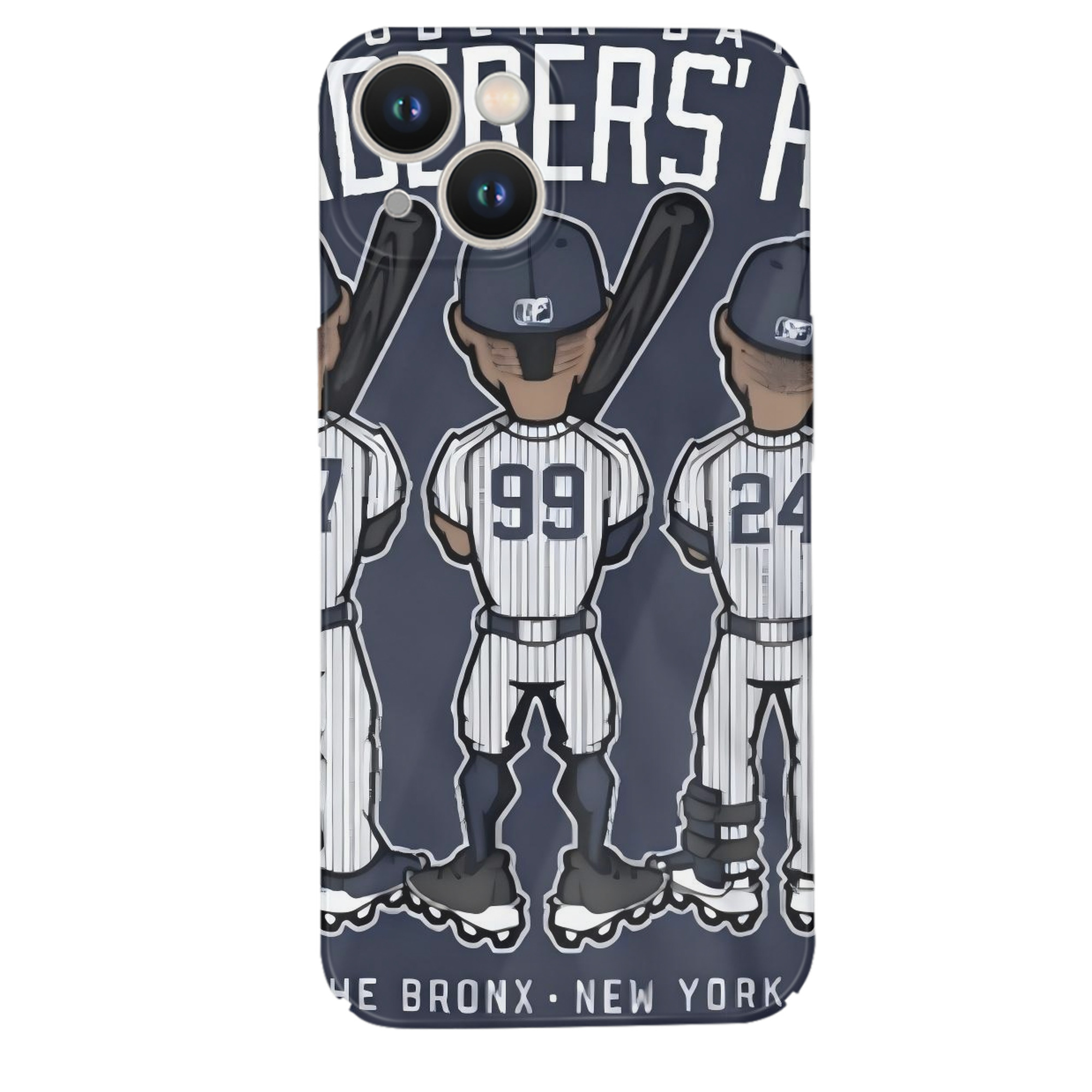 New York Yankees 173 IPhone 14 Series Full-Cover Hard Case – Shockproof With Raised Camera Protection – Precise Cutouts, Wireless Charging Compatible – Durable, Anti-Yellowing, Easy To Clean